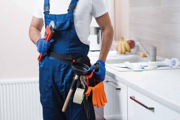 Professional plumbing installation