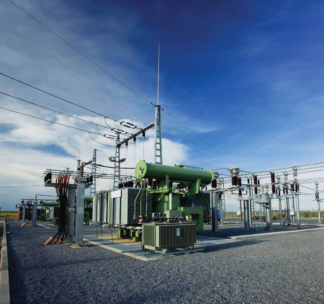 Technician commissioning an electrical service connection panel